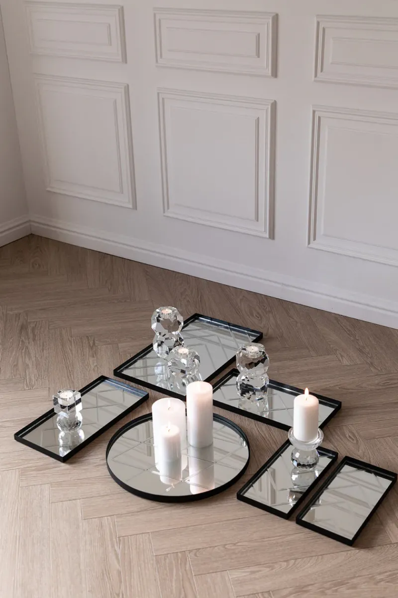 Specktrum Bakker^Harlequin Tray - Clear Round