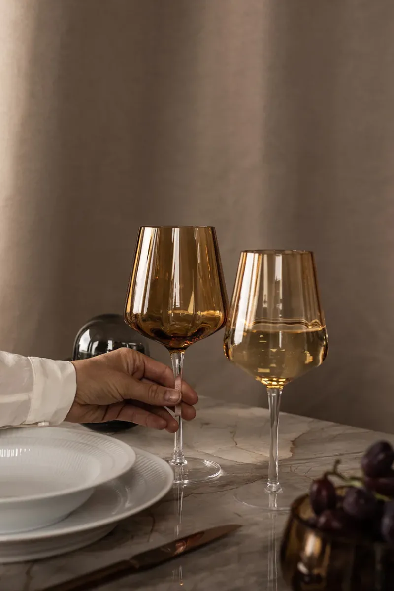 Specktrum Vin - Og Cocktailglas^Meadow Stemware - Amber White wine