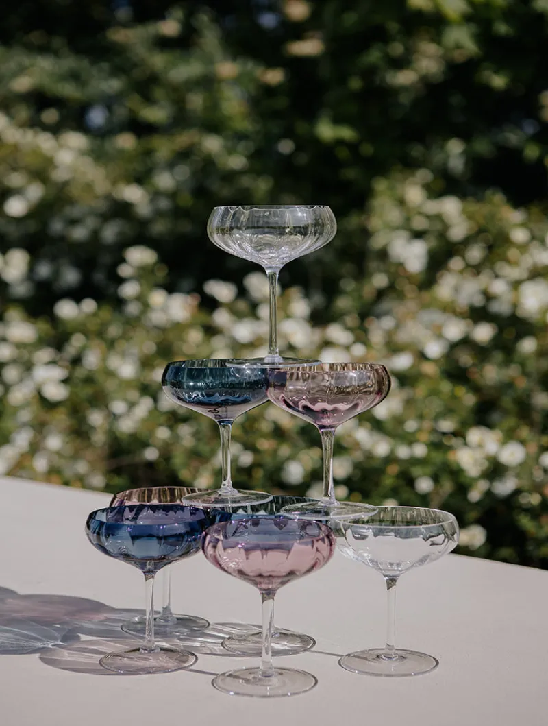 Specktrum Vin - Og Cocktailglas^Meadow Stemware - Blue Cocktail glass