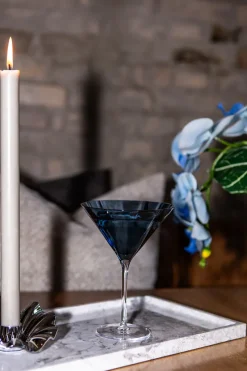 Specktrum Vin - Og Cocktailglas^Meadow Stemware - Blue Martini glass