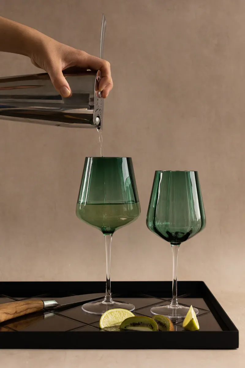 Specktrum Vin - Og Cocktailglas^Meadow Stemware - Green Red wine