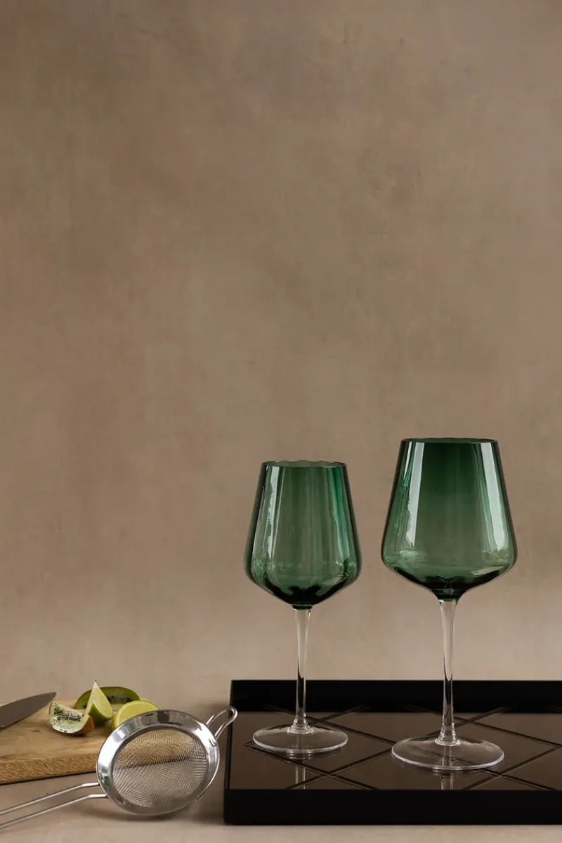 Specktrum Vin - Og Cocktailglas^Meadow Stemware - Green White wine