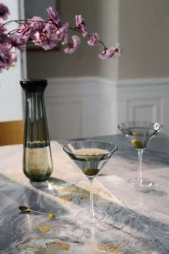 Specktrum Vin - Og Cocktailglas^Meadow Stemware - Grey Martini glass