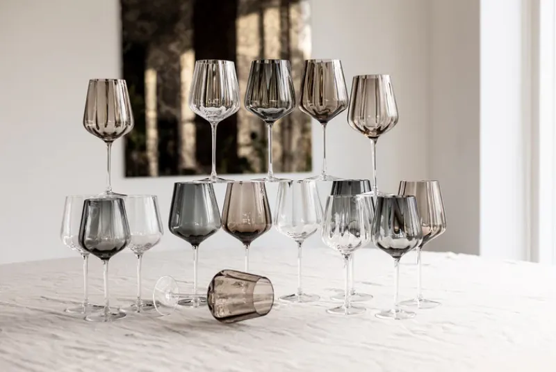 Specktrum Vin - Og Cocktailglas^Meadow Stemware - Grey Red wine