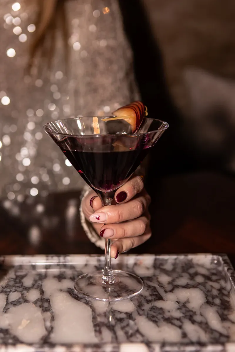 Specktrum Vin - Og Cocktailglas^Meadow Stemware - Plum Martini glass