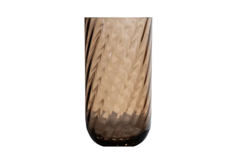 Specktrum Vaser^Meadow Swirl Cylinder Vase - Topaz Medium