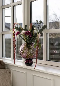 Specktrum Vaser^Meadow Swirl Vase - Plum Medium