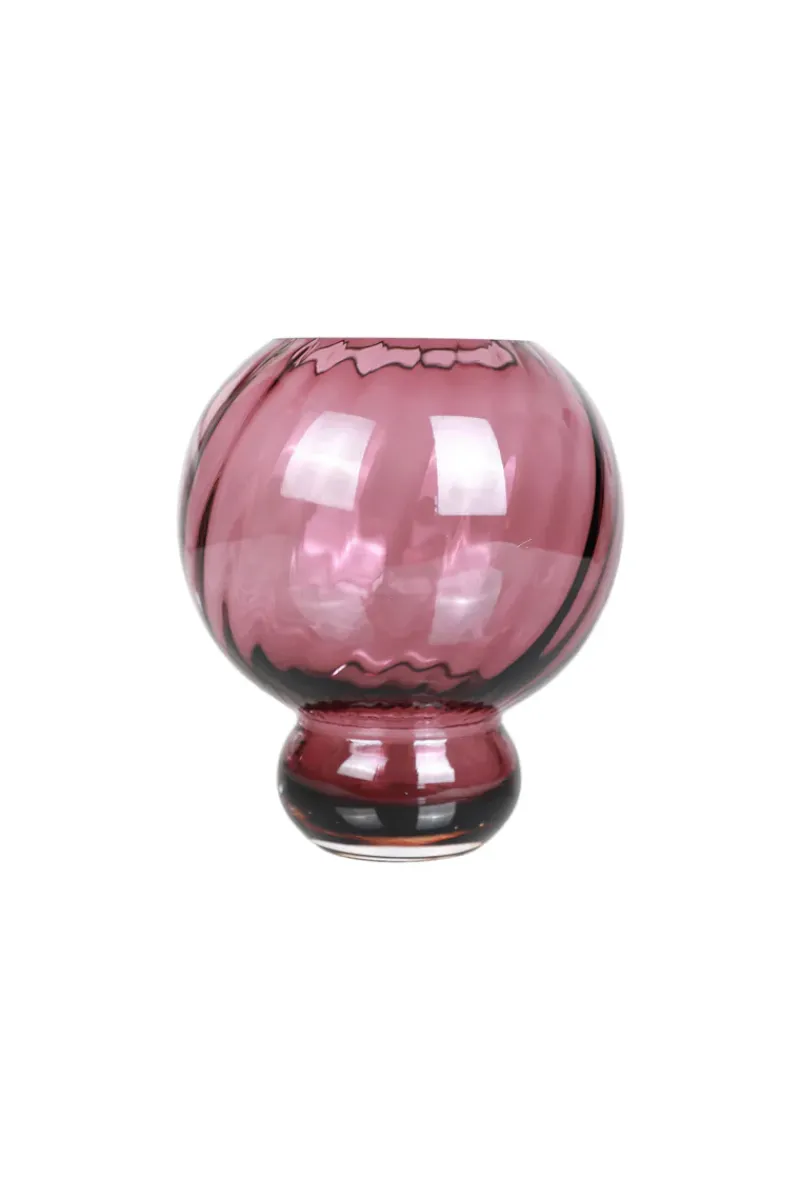 Specktrum Vaser^Meadow Swirl Vase - Plum Small